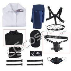 画像2: ブルーアーカイブ　-Blue　Archive-　アリウス分校　錠前サオリ　インナー+ベルト(2点)　バラ売り (2)