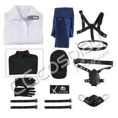 画像2: ブルーアーカイブ　-Blue　Archive-　アリウス分校　錠前サオリ　インナーのみ（1点）　バラ売り (2)