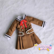 画像3: ドール衣装　セーラー服　制服　スカート　JK　キャラクター　BJD　1/4　球体関節人形　ドール用 (3)