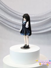 画像4: 20%off　在庫あり　ドール衣装　cos　コスプレ　制服コーデ　ネイビーチェック　学生風ドール服　BJD　1/4　MDD対応　球体関節人形用　ドール用 (4)