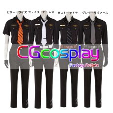 画像1: エリオスライジングヒーローズ　如月レン  フェイス・ビームス   ビリー・ワイズ     ガスト・アドラー    グレイ・リヴァース    レオナルド・ライト・Jr　コスプレ衣装 (1)