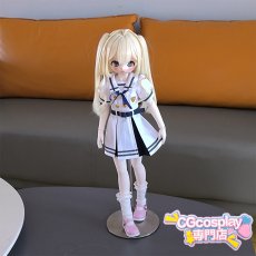 画像4: モルフォニカ　モニカ　全員　夏制服　八潮 瑠唯 |倉田 ましろ |二葉 つくし | 広町 七深 |桐ヶ谷 透子　ドール衣装　cos　コスプレ　MDD対応　1/4ドール用　かわいい　春コーデ　アニメ　漫画　キャラクター　アニメキャラ (4)