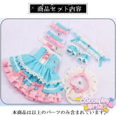 画像5: 王者荣耀　Honor of Kings 　妲己　メイドカフェ　ドール衣装　cos　コスプレ　MDD対応　1/4ドール用　かわいい　春コーデ　アニメ　漫画　キャラクター　アニメキャラ (5)