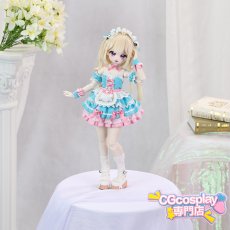 画像3: 王者荣耀　Honor of Kings 　妲己　メイドカフェ　ドール衣装　cos　コスプレ　MDD対応　1/4ドール用　かわいい　春コーデ　アニメ　漫画　キャラクター　アニメキャラ (3)