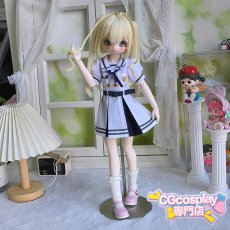 画像1: モルフォニカ　モニカ　全員　夏制服　八潮 瑠唯 |倉田 ましろ |二葉 つくし | 広町 七深 |桐ヶ谷 透子　ドール衣装　cos　コスプレ　MDD対応　1/4ドール用　かわいい　春コーデ　アニメ　漫画　キャラクター　アニメキャラ (1)