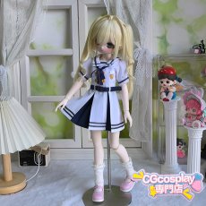 画像3: モルフォニカ　モニカ　全員　夏制服　八潮 瑠唯 |倉田 ましろ |二葉 つくし | 広町 七深 |桐ヶ谷 透子　ドール衣装　cos　コスプレ　MDD対応　1/4ドール用　かわいい　春コーデ　アニメ　漫画　キャラクター　アニメキャラ (3)