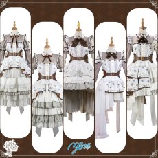 画像1: 「一部在庫」It's MyGO!!!!!　「輪符雨」　千早愛音　長崎そよ　高松燈　要楽奈　椎名立希　コスプレ衣装 (1)