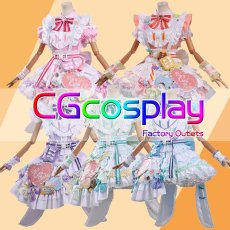 画像1: シャイニーカラーズ　シャニソン　I'm a Cutie Finder　ユニット衣装　黛冬優子　園田智代子　鈴木羽那　七草にちか　大崎甜花　コスプレ衣装 (1)