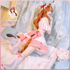 画像5: 「一部在庫」 ウマ娘プリティーダービー　ウマ娘　4.5周年曲 めにしゅき♡ラッシュっしゅ！　スティルインラブ 　コスプレ衣装 (5)