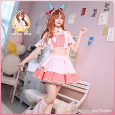 画像7: 「一部在庫」 ウマ娘プリティーダービー　ウマ娘　4.5周年曲 めにしゅき♡ラッシュっしゅ！　スティルインラブ 　コスプレ衣装 (7)