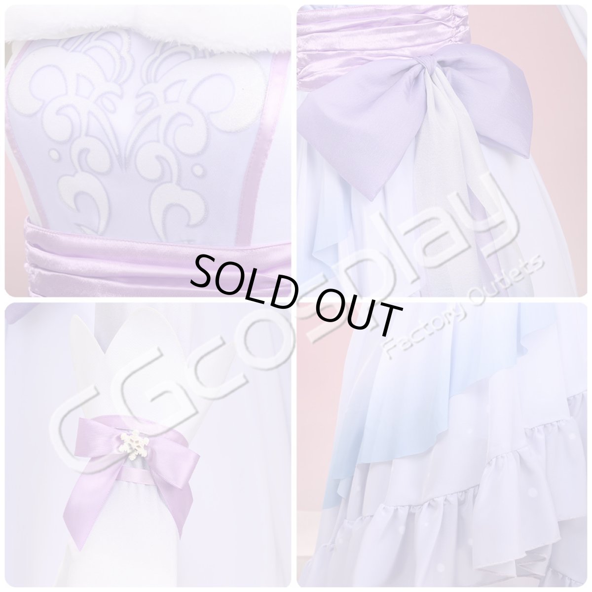 画像14: 「一部在庫」ウマ娘プリティーダービー 　ウマ娘　Glacialis Vega　アドマイヤベガ　クリスマス　コスプレ衣装 (14)