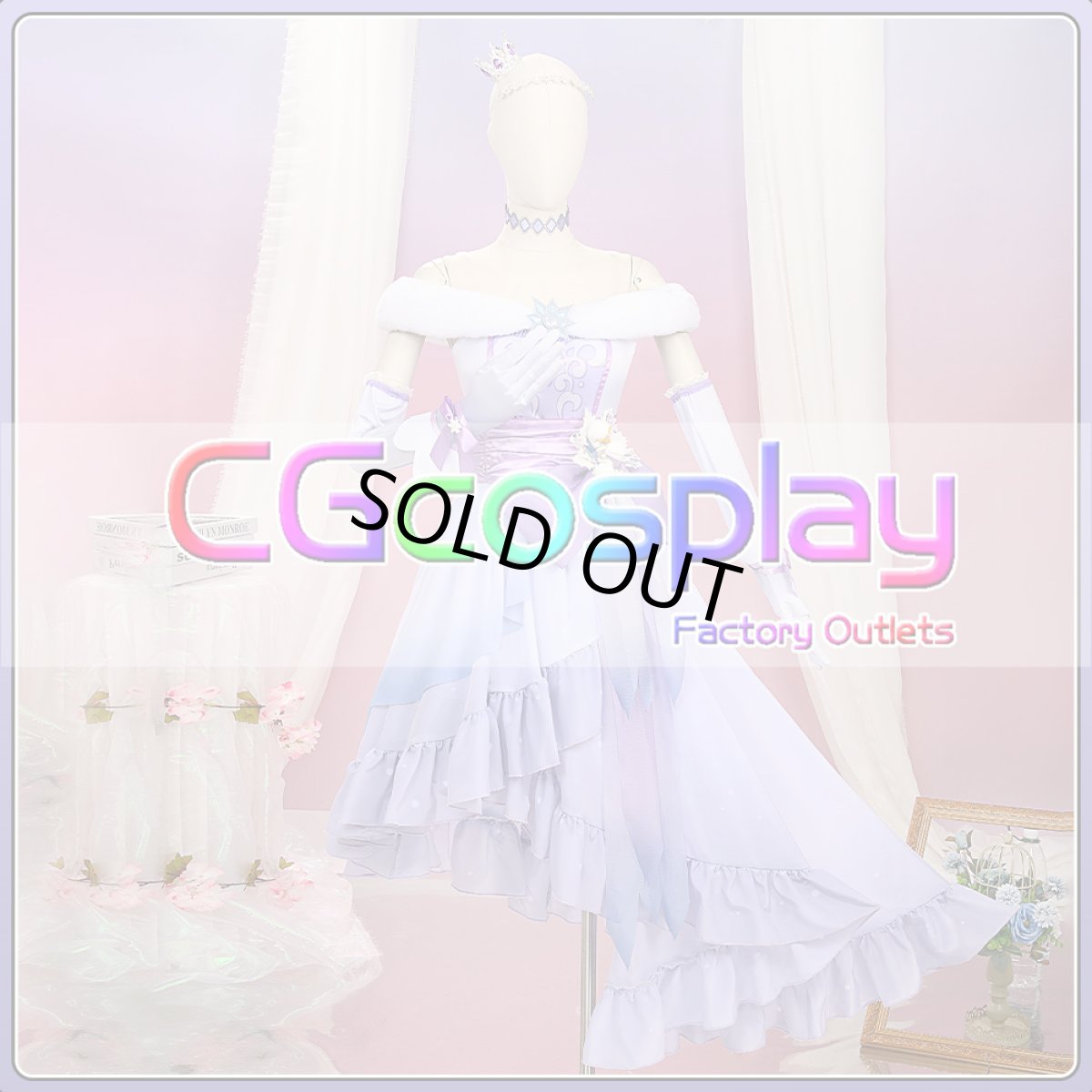 画像7: 「一部在庫」ウマ娘プリティーダービー 　ウマ娘　Glacialis Vega　アドマイヤベガ　クリスマス　コスプレ衣装 (7)