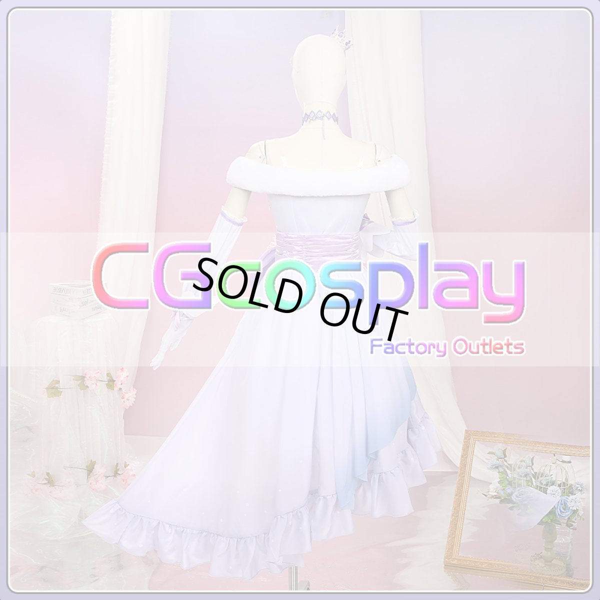 画像11: 「一部在庫」ウマ娘プリティーダービー 　ウマ娘　Glacialis Vega　アドマイヤベガ　クリスマス　コスプレ衣装 (11)