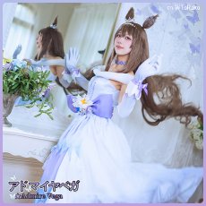 画像5: 「一部在庫」ウマ娘プリティーダービー 　ウマ娘　Glacialis Vega　アドマイヤベガ　クリスマス　コスプレ衣装 (5)