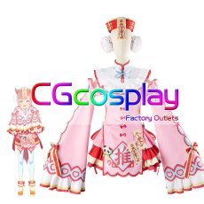 画像8: ウマ娘プリティーダービー　Umamusume: Pretty Derby　ウマ娘　 アグネスデジタル　-愛麗キョンシー　コスプレ衣装 (8)