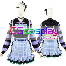 画像7: プロジェクトセカイ カラフルステージ！ 25時、ナイトコードで。　星3　弟くんにも聞いちゃおー！　暁山瑞希　コスプレ衣装 (7)