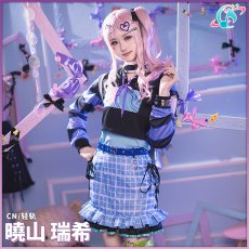 画像2: プロジェクトセカイ カラフルステージ！ 25時、ナイトコードで。　星3　弟くんにも聞いちゃおー！　暁山瑞希　コスプレ衣装 (2)