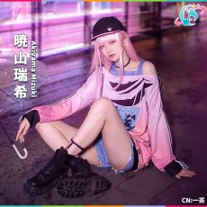 画像1: プロジェクトセカイ カラフルステージ！ feat. 初音ミク　Escape from rain　暁山瑞希　コスプレ衣装 (1)