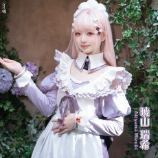 画像3: 「一部在庫」プロジェクトセカイ カラフルステージ！ feat. 初音ミク　プロセカ　楽しい腹の探り合い　暁山瑞希　Sugary Maid　コスプレ衣装 (3)