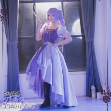 画像2: BanGDream!（バンドリ！）　Roselia　「Sei　stark」　ライブ衣装　宇田川あこ　コスプレ衣装 (2)