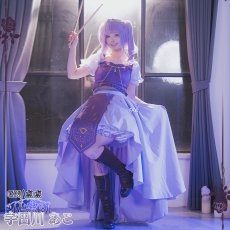 画像5: BanGDream!（バンドリ！）　Roselia　「Sei　stark」　ライブ衣装　宇田川あこ　コスプレ衣装 (5)