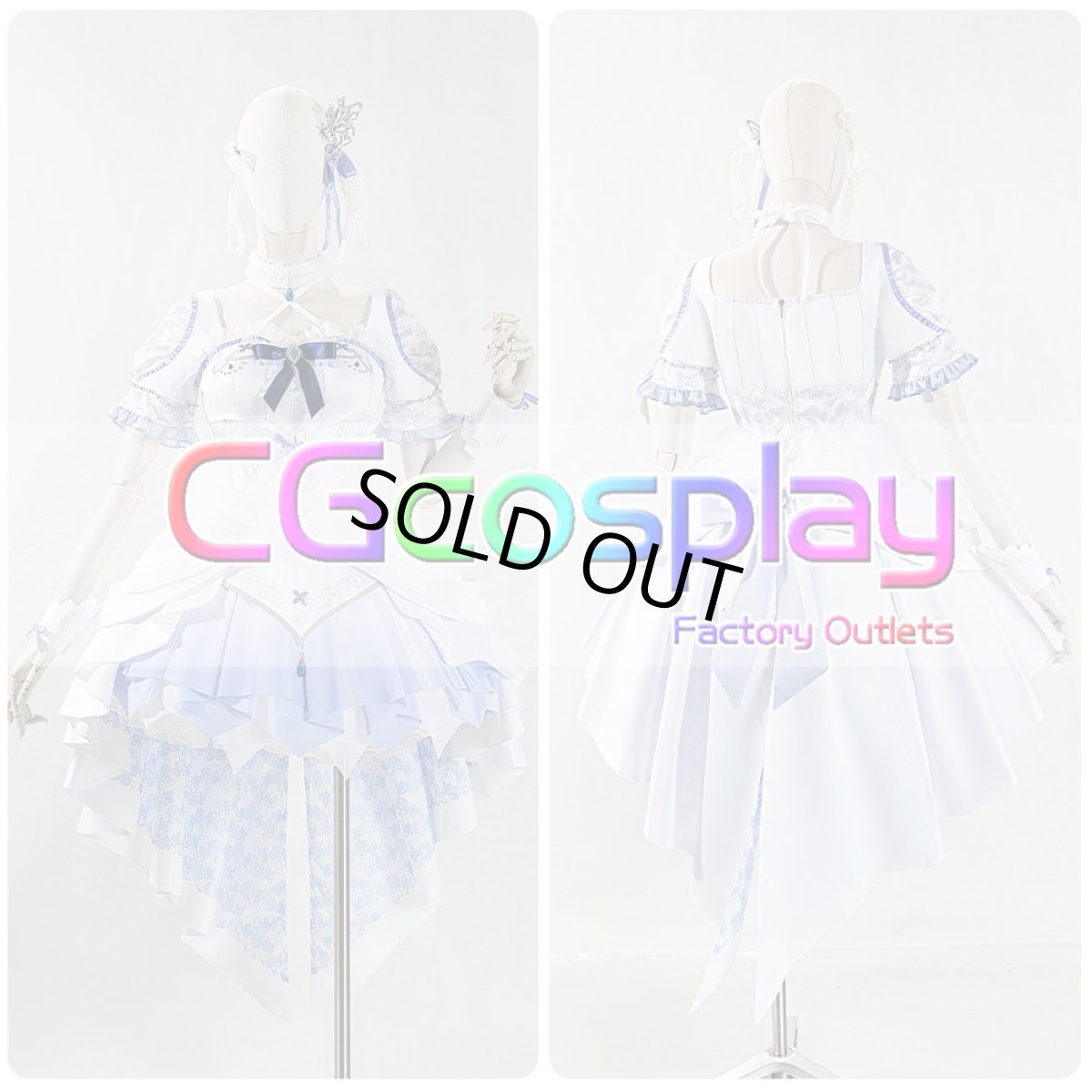 画像7: 「一部在庫」BanG Dream!（バンドリ！）　Roselia　おかえり、リサ姉　宇田川あこ　コスプレ衣装 (7)