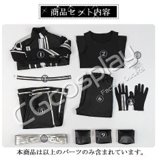 画像10: D.Gray-man　ディーグレイマン　アレン・ウォーカー　制服　2代目　コスプレ衣装　新バージョン (10)