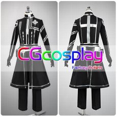 画像1: D.Gray-man　ディーグレイマン　アレン・ウォーカー　制服　2代目　コスプレ衣装　新バージョン (1)