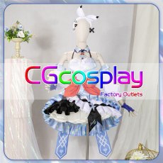 画像8: 「一部在庫」ウマ娘プリティーダービー 　ウマ娘　アーモンドアイ　勝負服　コスプレ衣装 (8)