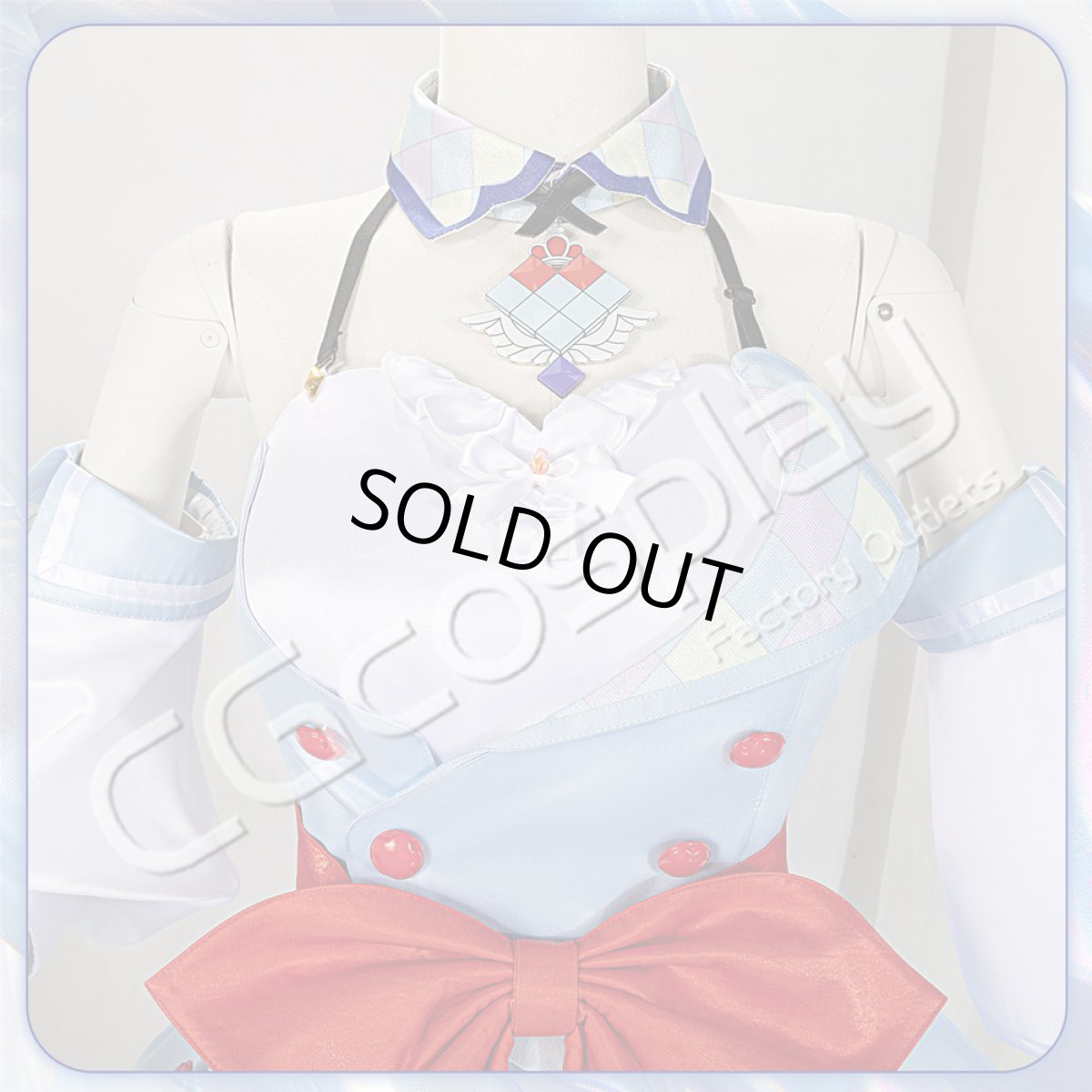 画像15: 「一部在庫」ウマ娘プリティーダービー 　ウマ娘　アーモンドアイ　勝負服　コスプレ衣装 (15)