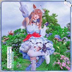 画像6: 「一部在庫」ウマ娘プリティーダービー 　ウマ娘　アーモンドアイ　勝負服　コスプレ衣装 (6)