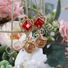 画像1: BanG　Dream!（バンドリ！）　It's MyGO!!!!! 　繋ぐアンカー　千早愛音　イヤークリップ　コスプレ道具　コスプレ衣装 (1)