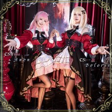 画像2: 「一部在庫」BanG　Dream!（バンドリ！）　It's MyGO!!!!! 　繋ぐアンカー　千早愛音　コスプレ衣装 (2)