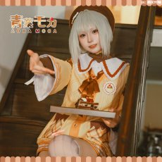 画像3: タイムセール25％off!!　「一部在庫」BanG Dream!　ガルパコラボ　Afterglow　ぽかぽかでふかふか　青葉モカ　コスプレ衣装 (3)