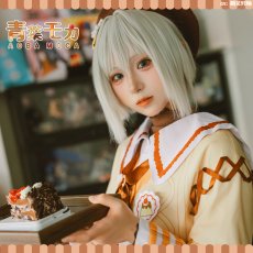 画像5: タイムセール25％off!!　「一部在庫」BanG Dream!　ガルパコラボ　Afterglow　ぽかぽかでふかふか　青葉モカ　コスプレ衣装 (5)
