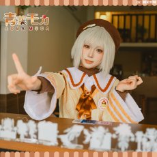 画像1: タイムセール25％off!!　「一部在庫」BanG Dream!　ガルパコラボ　Afterglow　ぽかぽかでふかふか　青葉モカ　コスプレ衣装 (1)