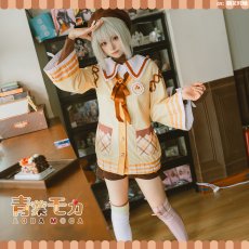 画像2: タイムセール25％off!!　「一部在庫」BanG Dream!　ガルパコラボ　Afterglow　ぽかぽかでふかふか　青葉モカ　コスプレ衣装 (2)