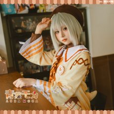 画像4: タイムセール25％off!!　「一部在庫」BanG Dream!　ガルパコラボ　Afterglow　ぽかぽかでふかふか　青葉モカ　コスプレ衣装 (4)