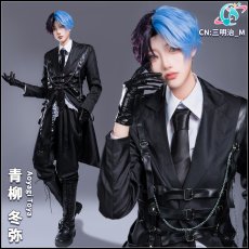 画像3: プロジェクトセカイ 　プロセカコラボ衣装　Vivid BAD SQUAD　青柳冬弥　コスプレ衣装 (3)