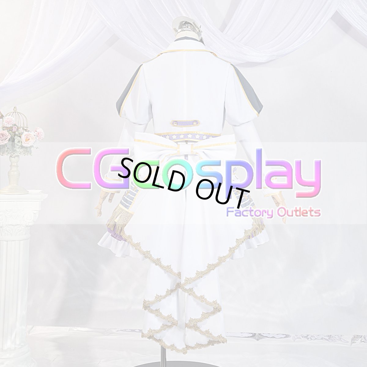 画像2: 「一部在庫」BanG　Dream!（バンドリ！）　Poppin'Party　あの頃からずっと　市ヶ谷有咲　コスプレ衣装 (2)