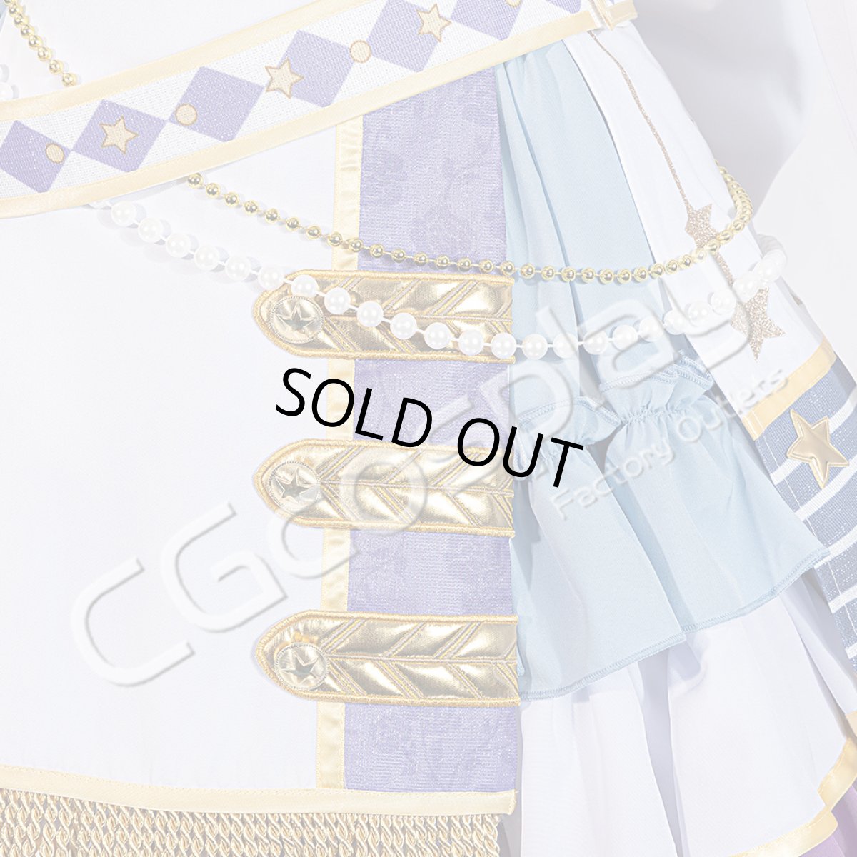 画像6: 「一部在庫」BanG　Dream!（バンドリ！）　Poppin'Party　あの頃からずっと　市ヶ谷有咲　コスプレ衣装 (6)