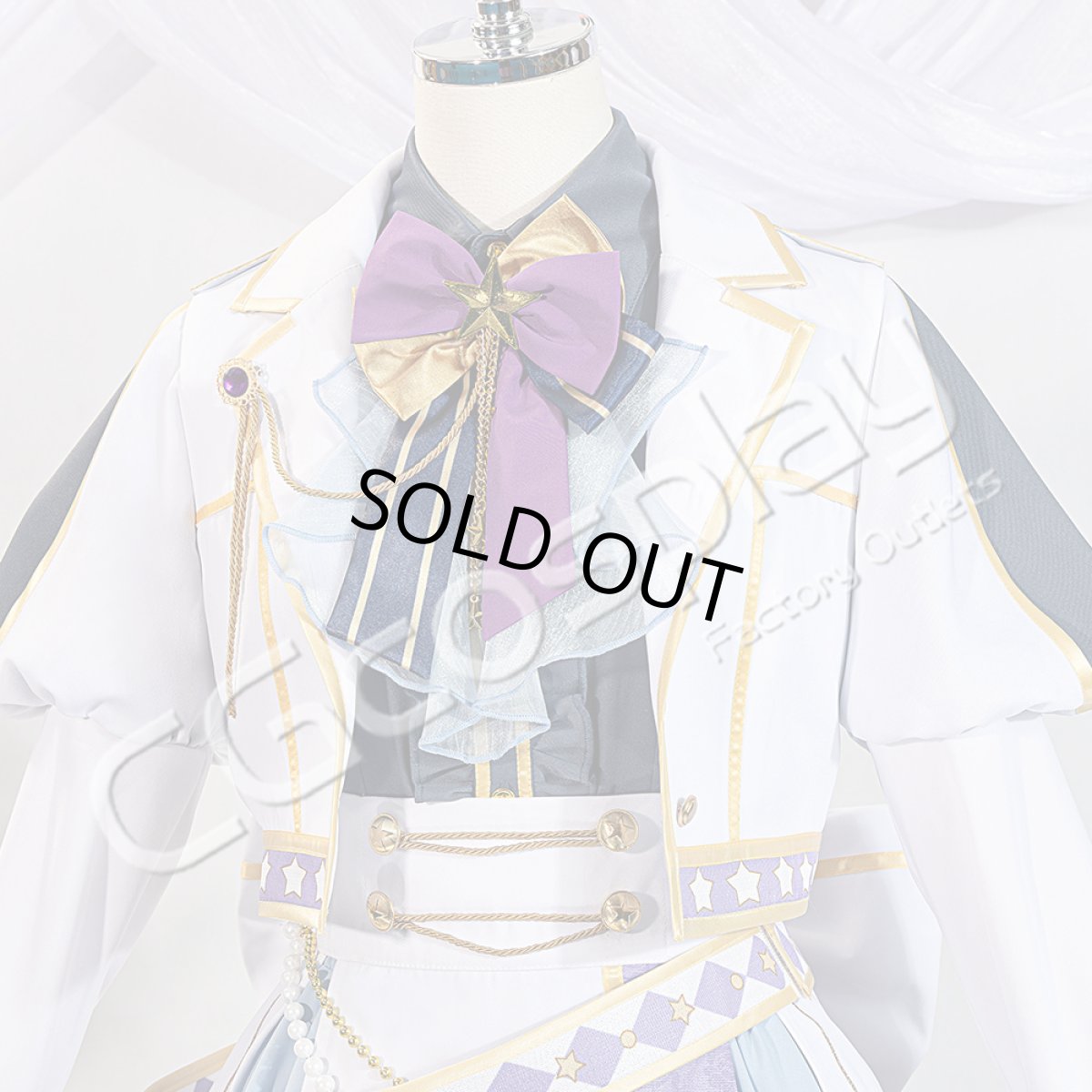 画像7: 「一部在庫」BanG　Dream!（バンドリ！）　Poppin'Party　あの頃からずっと　市ヶ谷有咲　コスプレ衣装 (7)