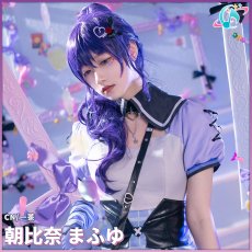 画像3: プロジェクトセカイ カラフルステージ！ 25時、ナイトコードで。　星4　何かが違う食卓　朝比奈まふゆ　コスプレ衣装 (3)