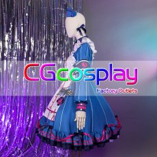 画像7: プロジェクトセカイ カラフルステージ！ feat. 初音ミク　猫耳おばけの案内人　てりぶる★なーすさん　朝比奈まふゆ　コスプレ衣装 (7)