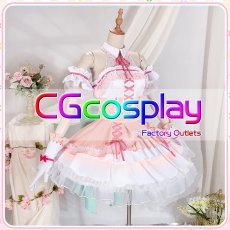 画像5: 「一部在庫」BanG Dream!（バンドリ！）　Pastel＊Palettes　10周年記念衣装　丸山彩　コスプレ衣装 (5)