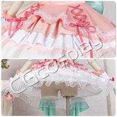 画像6: 「一部在庫」BanG Dream!（バンドリ！）　Pastel＊Palettes　10周年記念衣装　丸山彩　コスプレ衣装 (6)
