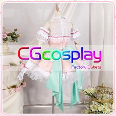 画像4: 「一部在庫」BanG Dream!（バンドリ！）　Pastel＊Palettes　10周年記念衣装　丸山彩　コスプレ衣装 (4)