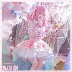 画像1: BanG Dream!（バンドリ！）　Pastel＊Palettes　10周年記念衣装　丸山彩　コスプレ衣装 (1)