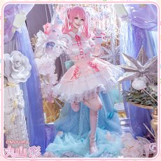 画像3: BanG Dream!（バンドリ！）　Pastel＊Palettes　10周年記念衣装　丸山彩　コスプレ衣装 (3)