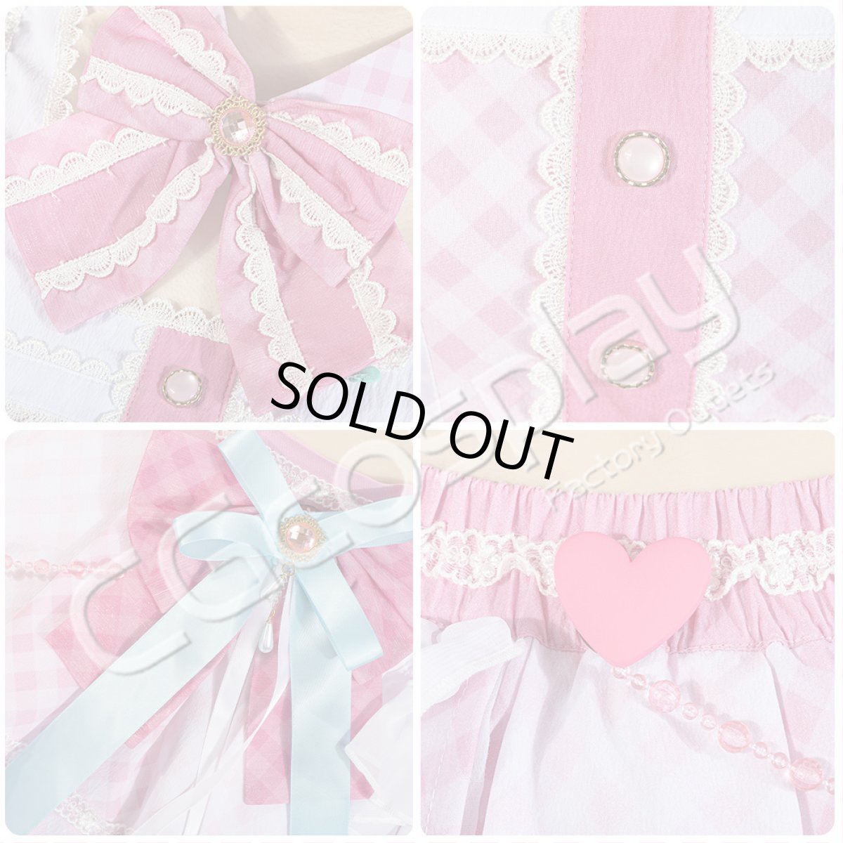 画像12: タイムセール25％off!!　「一部在庫」Pastel＊Palettes　一緒に描く物語　丸山彩　コスプレ衣装 (12)
